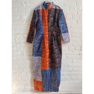 NWT DAWANG Brocade Jumpsuit - Size L